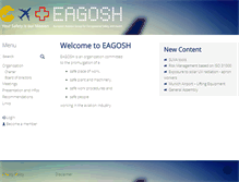 Tablet Screenshot of eagosh.org